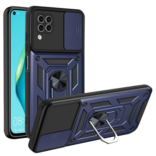 Husa pentru Huawei P40 Lite, Techsuit CamShield Series, albastru