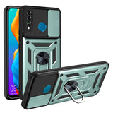 Husa pentru Huawei P30 Lite, Techsuit CamShield Series, albastru