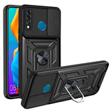 Husa pentru Huawei P30 Lite, Techsuit CamShield Series, albastru