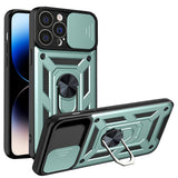 Husa pentru iPhone 14 Pro, Techsuit CamShield Series, albastru