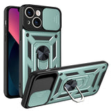 Husa pentru iPhone 14, Techsuit CamShield Series, albastru
