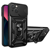 Husa pentru iPhone 14, Techsuit CamShield Series, albastru