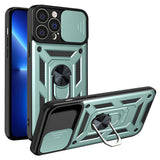 Husa pentru iPhone 13 Pro, Techsuit CamShield Series, albastru