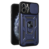 Husa pentru iPhone 11 Pro Max, Techsuit CamShield Series, albastru