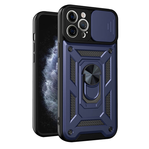 Husa pentru iPhone 11 Pro Max, Techsuit CamShield Series, albastru