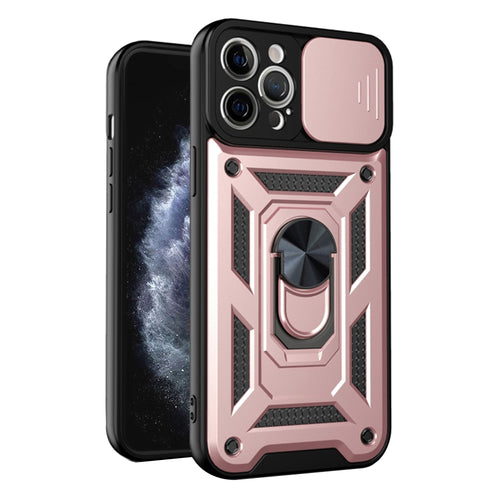 Husa pentru iPhone 11 Pro, Techsuit CamShield Series, roz