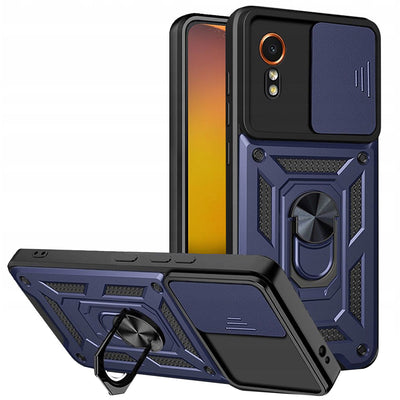 Husa pentru Samsung Galaxy Xcover7, Techsuit CamShield Series, albastru