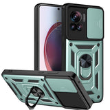 Husa pentru Motorola Edge 30 Ultra, Techsuit CamShield Series, albastru