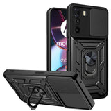 Husa pentru Motorola Edge 30, Techsuit CamShield Series, albastru