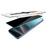 Folie de protectie pentru Samsung Galaxy S24, Spigen (2 pack) Glas.tR EZ-FIT HD (AGL09308)