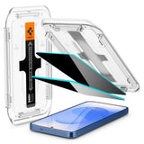 Folie de protectie pentru Samsung Galaxy S24, Spigen (2 pack) Glas.tR EZ-FIT HD (AGL09308)