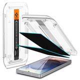 Folie de protectie pentru Samsung Galaxy S25 Ultra, Spigen (2 pack) Glas.tR EZ-FIT HD (AGL09335)