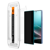 Folie de protectie pentru Samsung Galaxy S25 Ultra, Spigen (2 pack) Glas.tR EZ-FIT HD (AGL09335)