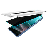 Folie de protectie pentru Samsung Galaxy S25 Ultra, Spigen (2 pack) Glas.tR EZ-FIT HD (AGL09335)