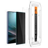 Folie de protectie pentru Samsung Galaxy S25 Ultra, Spigen (2 pack) Glas.tR EZ-FIT HD (AGL09335)