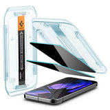 Folie de protectie pentru Google Pixel 9, Spigen (2 pack) Glas.tR EZ-FIT (AGL09312)