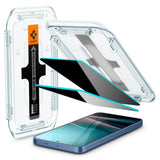 Folie de protectie pentru Samsung Galaxy S24 Plus, Spigen (2 pack) Glas.tR EZ-FIT HD (AGL09307)