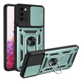 Husa pentru Samsung Galaxy S20, Techsuit CamShield Series, albastru