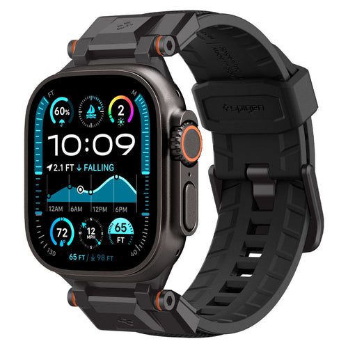 Curea smartwatch pentru Samsung Galaxy Watch 9/8 (40mm/44mm) / Watch 8 Classic, Spigen DuraPro Armor, Neagră