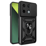 Husa pentru Xiaomi Redmi Note 13 Pro 5G, Techsuit CamShield Series, albastru