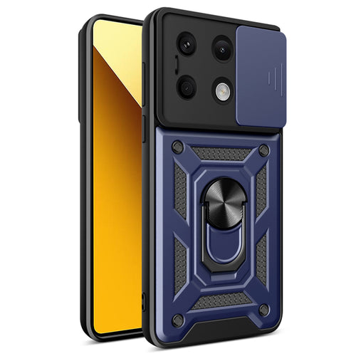 Husa pentru Xiaomi Redmi Note 13 5G, Techsuit CamShield Series, albastru
