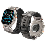 Curea pentru Apple Watch 6 44mm, Spigen DuraPro Armor (AMP09104), gri