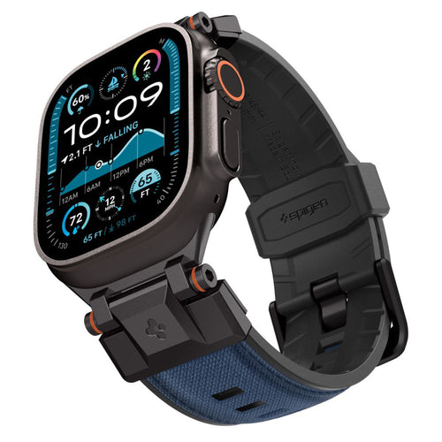 Curea pentru Apple Watch 6 44mm, Spigen DuraPro Armor (AMP09103), albastru
