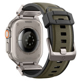 Curea pentru Apple Watch 6 44mm, Spigen DuraPro Armor (AMP09102), verde