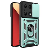 Husa pentru Xiaomi Redmi Note 13 Pro 4G, Techsuit CamShield Series, albastru