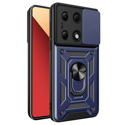Husa pentru Xiaomi Redmi Note 13 Pro 4G, Techsuit CamShield Series, albastru