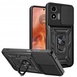 Husa pentru Motorola Moto G04, Techsuit CamShield Series, albastru