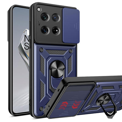 Husa pentru OnePlus 12, Techsuit CamShield Series, albastru