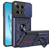 Husa pentru OnePlus 12R, Techsuit CamShield Series, albastru