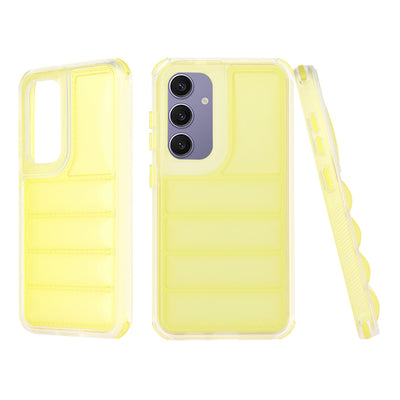 Husa pentru Samsung Galaxy S24 Plus, Techsuit Wave Shield, galben
