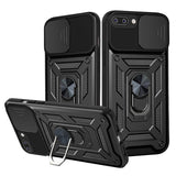 Husa pentru iPhone 8 Plus, Techsuit CamShield Series, albastru