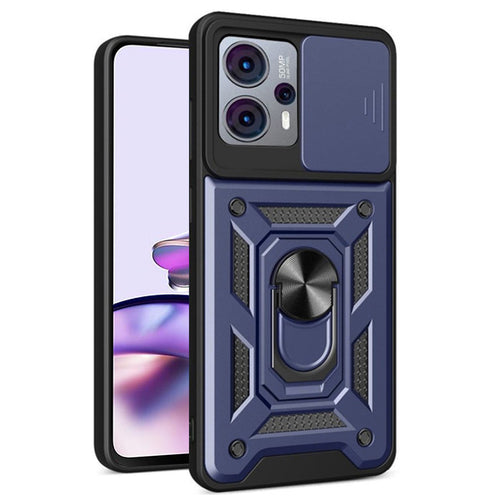 Husa pentru Motorola Moto G53, Techsuit CamShield Series, albastru