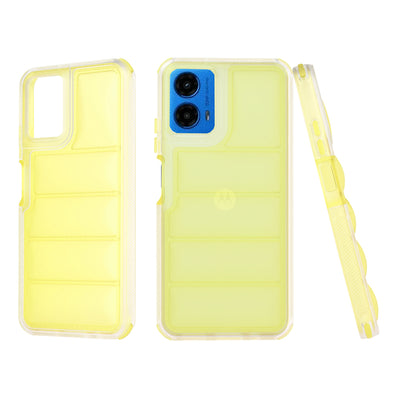 Husa pentru Motorola Moto G34, Techsuit Wave Shield, galben