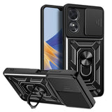 Husa pentru OPPO A17, Techsuit CamShield Series, albastru