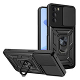 Husa pentru OPPO A16, Techsuit CamShield Series, albastru