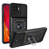 Husa pentru OPPO Reno5 Lite, Techsuit CamShield Series, albastru