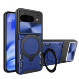 Husa pentru Google Pixel 9a, Techsuit CamGuard Pro, albastru