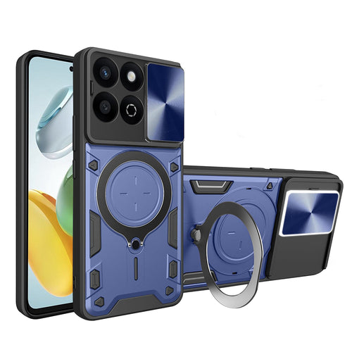 Husa pentru Honor 200 Smart, Techsuit CamGuard Pro, albastru