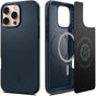 Husa pentru iPhone 16 Pro Max, Spigen Thin Fit MagSafe (ACS07980), albastru inchis