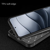 Husa pentru Xiaomi Redmi Note 14 4G (Regional), Techsuit CarbonFiber, negru