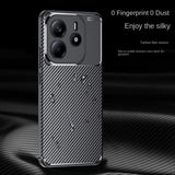 Husa pentru Xiaomi Redmi Note 14 4G (Regional), Techsuit CarbonFiber, negru