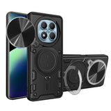 Husa pentru Xiaomi Redmi Note 14 Pro 4G, Techsuit CamGuard Pro, negru
