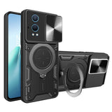 Husa pentru OnePlus Nord CE4 Lite, Techsuit CamGuard Pro, albastru