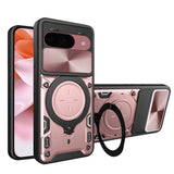 Husa pentru Google Pixel 9, Techsuit CamGuard Pro, roz auriu