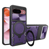 Husa pentru Google Pixel 9, Techsuit CamGuard Pro, albastru