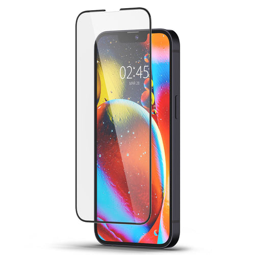 Folie de protectie pentru iPhone 13, Spigen Glas.tR Slim (AGL03392)